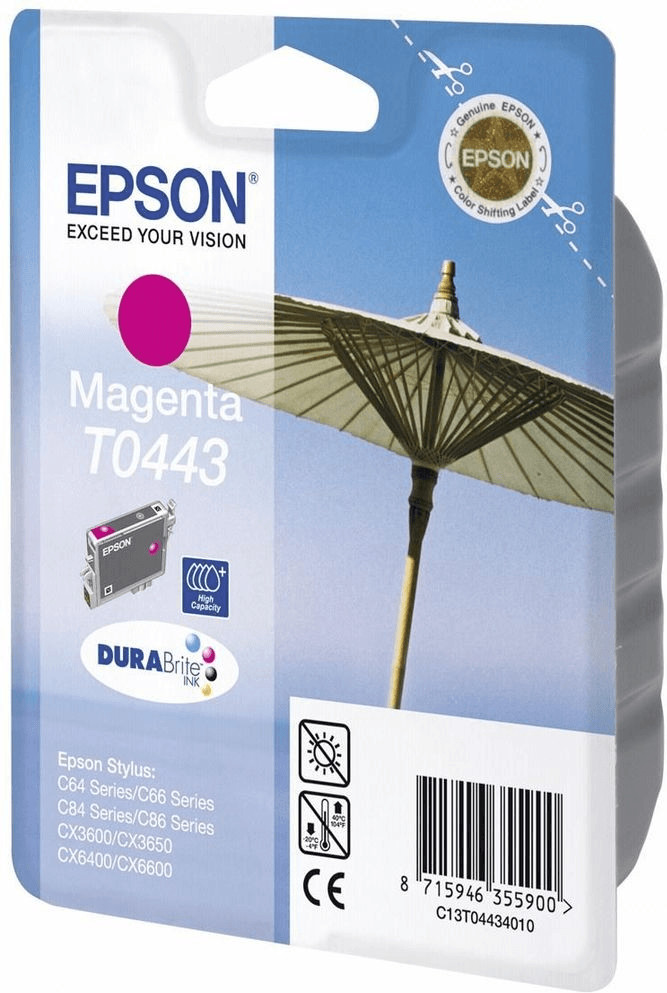 Photos - Ink & Toner Cartridge Epson T0443 magenta 