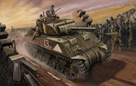 HobbyBoss US M4A1 Mid Model Tank (84802)
