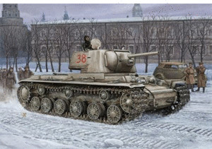 HobbyBoss Russia KV-1 Model 1942 Tank (84814)