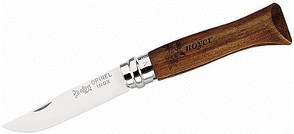 Opinel N° 8 Inox (Noyer, inox)