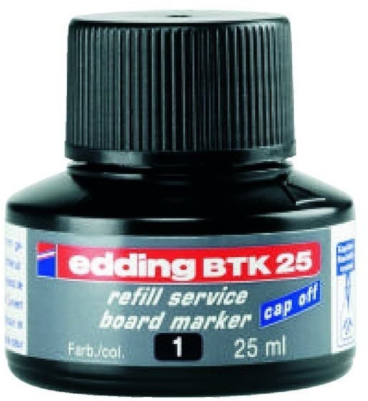 edding BTK25 pour recharge noir