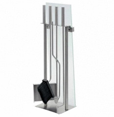 Blomus Ensemble pour cheminée 5 pièces Chimo, verre (65130)