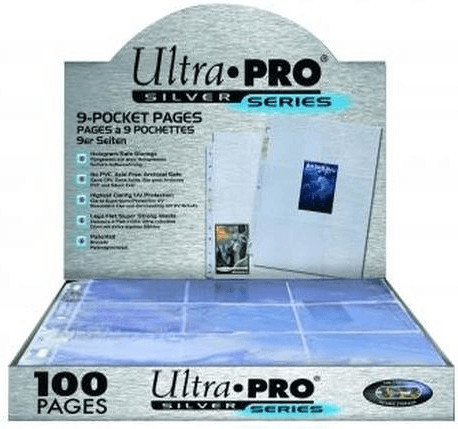 Ultra Pro Boîte de 100 feuilles de classeur 9 cartes