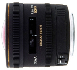 Sigma 4.5mm f2.8 EX DC Circular Fisheye HSM Minolta/Sony