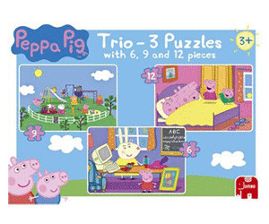 Jumbo Peppa Pig - Trio - 3 Puzzles