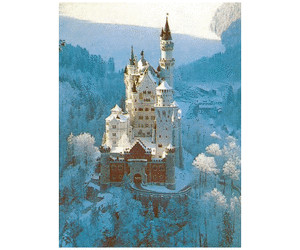 Ravensburger Neuschwanstein Castle in Winter