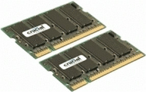 Crucial 2Go Kit DDR2 PC2-6400 (CT2KIT12864AC800) CL6