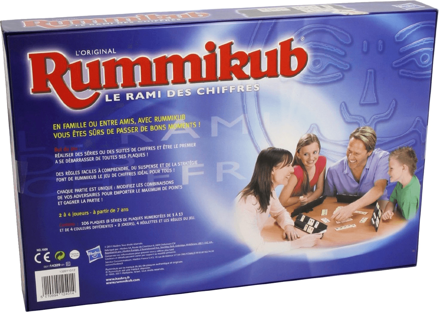 RUMMIKUB - Chiffres - Jeu de societe de reflexion - Jeu de plateau type  educatif - Version francaise