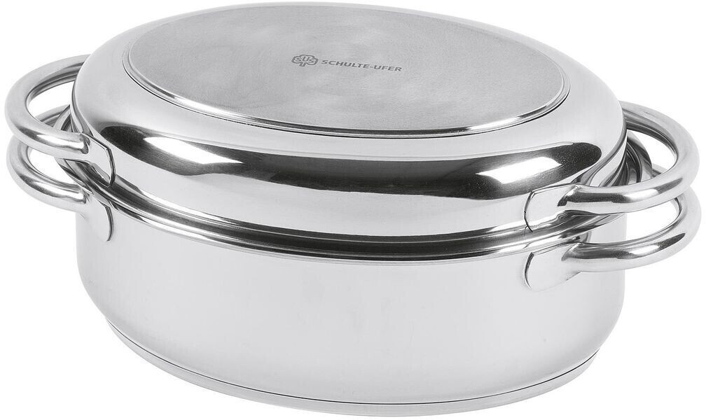 Schulte-Ufer Cocotte en inox avec couvercle 30 cm