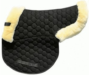 HKM Tapis de selle forme amortisseur Mouton véritable