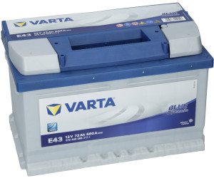 VARTA Blue Dynamic 12V 72Ah E43 au meilleur prix sur