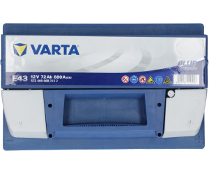 Batterie Varta Blue Dynamic E43 12v 72ah 680A 572 409 068 LB3D