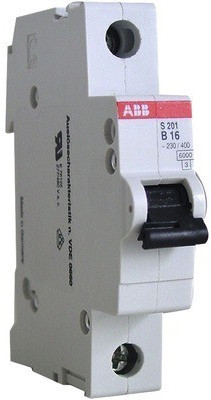 ABB S201-B16 STROMSCHALTER 1P b 16A 6kA AC - merXu - Preise