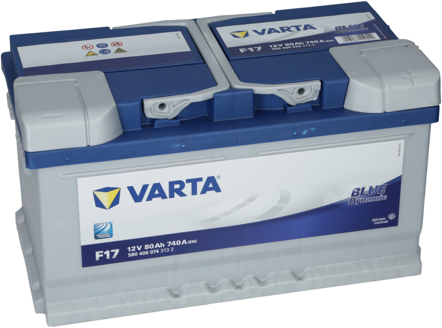 VARTA Starterbatterie Blue 80Ah 740 A F17 + Pol-Fett 10g 5804060743132  günstig online kaufen