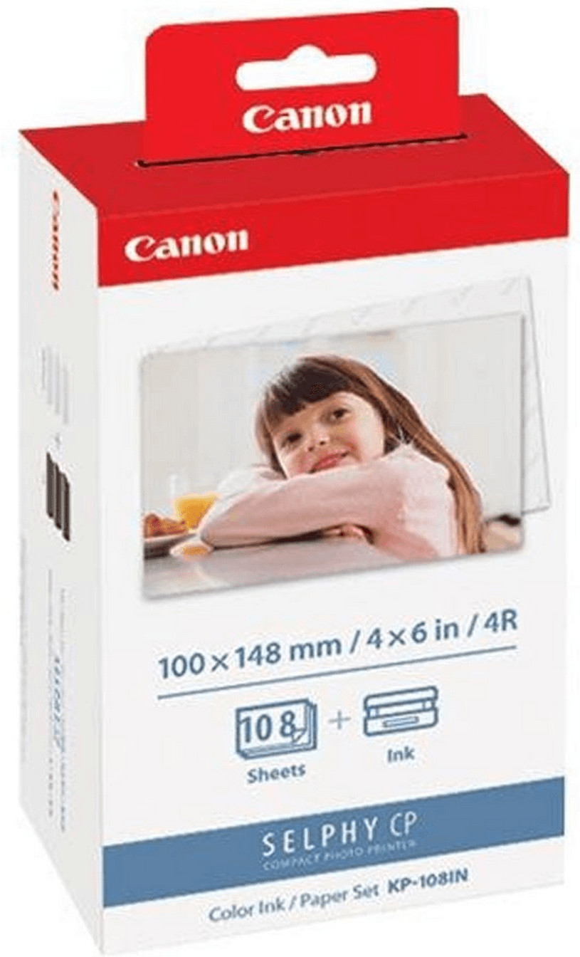 CANON Kit cartouche d'encre + 36 feuilles de papier photo 10x15 cm -  KP-36IP pas cher 