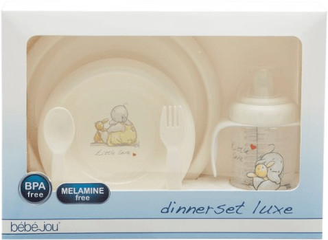 bébé-jou Assiette d'apprentissage avec gobelet Luxe (6598)