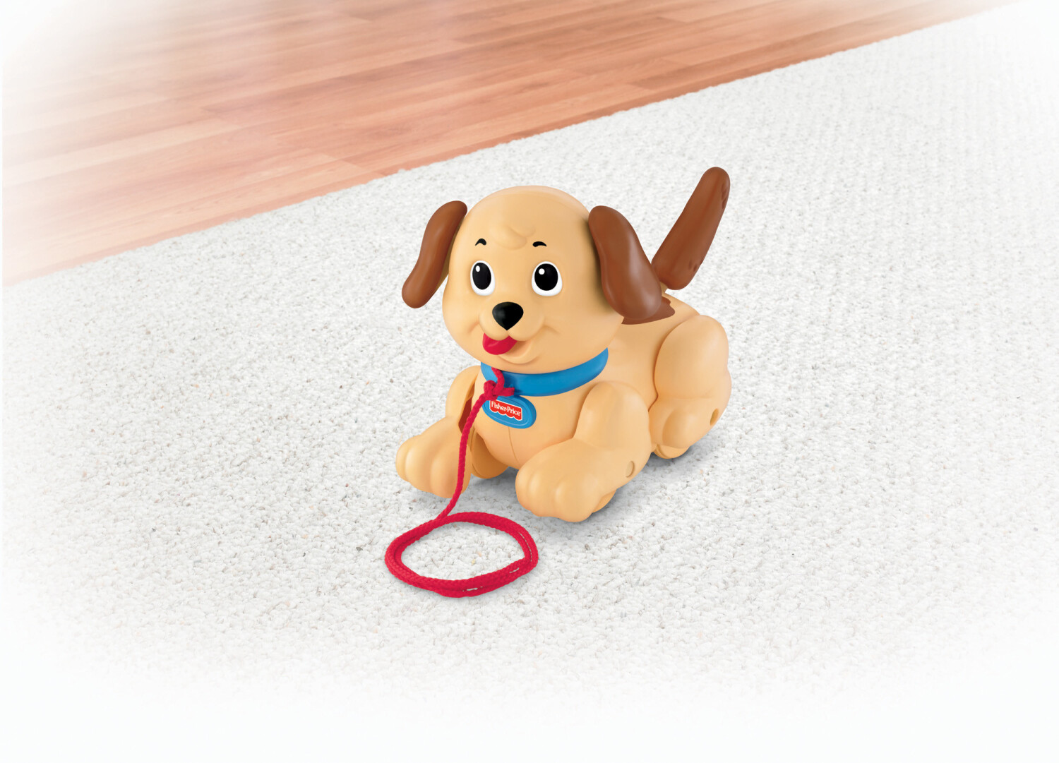 Fisher price pull along dog argos online