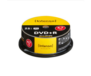 Intenso DVD+R 4,7GB 120min 16x 25pk Spindle