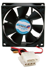 StarTech Dual Ball Bearing Computer Case Fan w/ LP4 Connector 80mm (FANBOX)