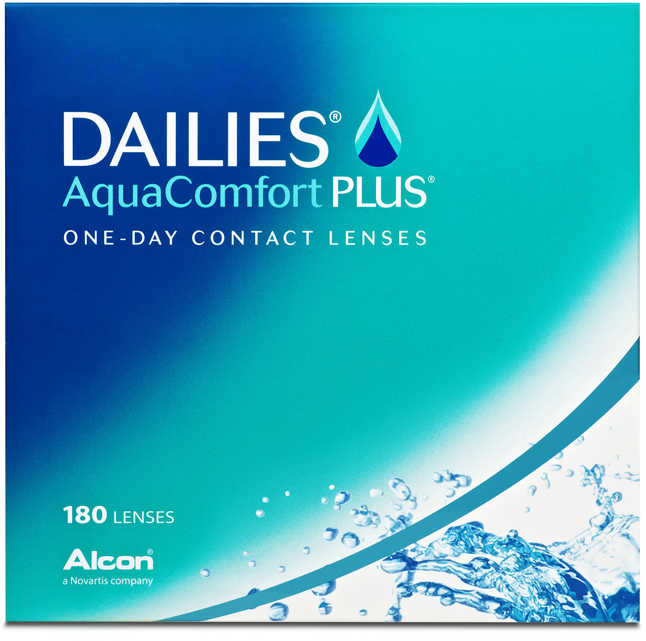 Alcon Dailies AquaComfort PLUS (180 lentilles)