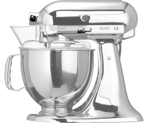 KitchenAid Robot da cucina Artisan cromato (5KSM150PSECR) a € 631,67 ... KitchenAid Robot da cucina Artisan cromato (5KSM150PSECR) a € 631,67 ...