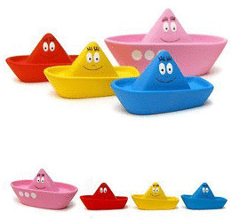 Plastoy Jouets de bain Barbapapa - Set N°3