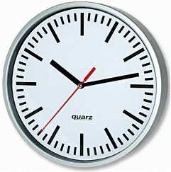 Pearl Horloge de gare classique