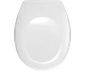 Toilettensitz rostfreie Edelstahlbefestigung 35x44cm✅ ✅Wenko WC-Sitz Bergamo 