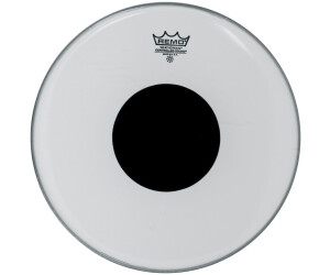 REMO Smooth White Controlled Sound Black Dot 13"