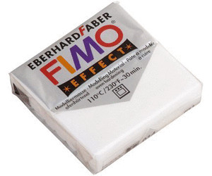 Fimo Soft 350g Blanc n°0 - Pain de pâte Fimo SOFT pas cher