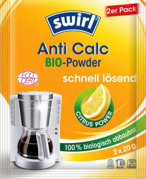 Swirl Citrus-Clean Bio-Entkalker (2x20g), Bild 2