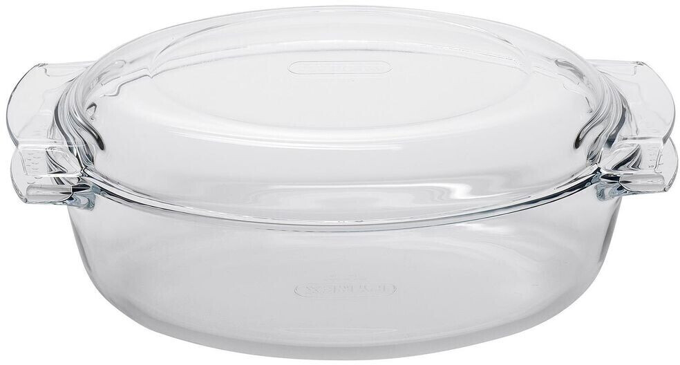Pyrex Cocotte ovale 4,5 L avec couvercle au meilleur prix sur idealo.fr