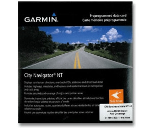 Garmin City Navigator South-East Asia (SD)