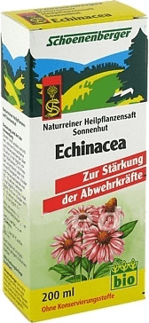 Echinacea suc naturel de plantes fraîches (200 ml)