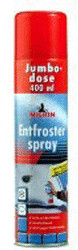 NIGRIN KFZ-Scheibenentfroster-Spray, 400 ml