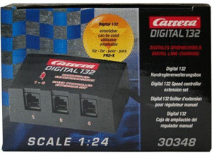 Carrera Digital 132 Boîtier d'extension pour régulateur manuel