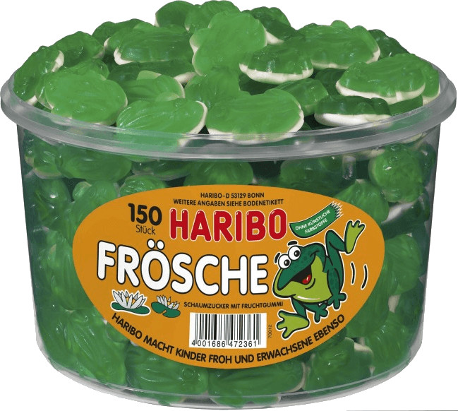 Haribo Frogs (1,05kg)