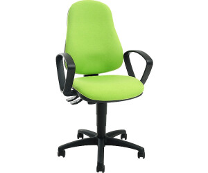 Topstar Point 60 Bürostuhl Schreibtischstuhl Stoff blau