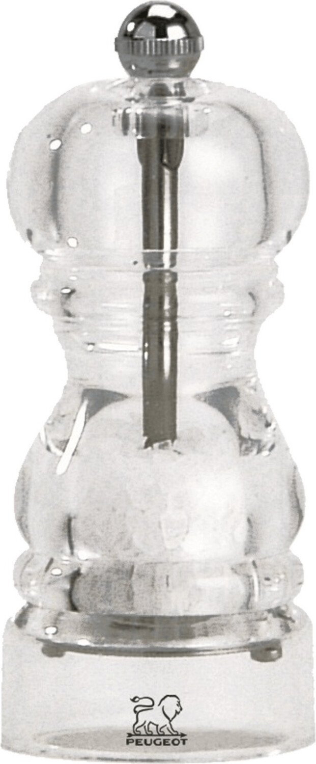 Moulins à sel et à poivre manuel Duo Nancy transparent Acrylique 18 cm -  2/900818 - Peugeot