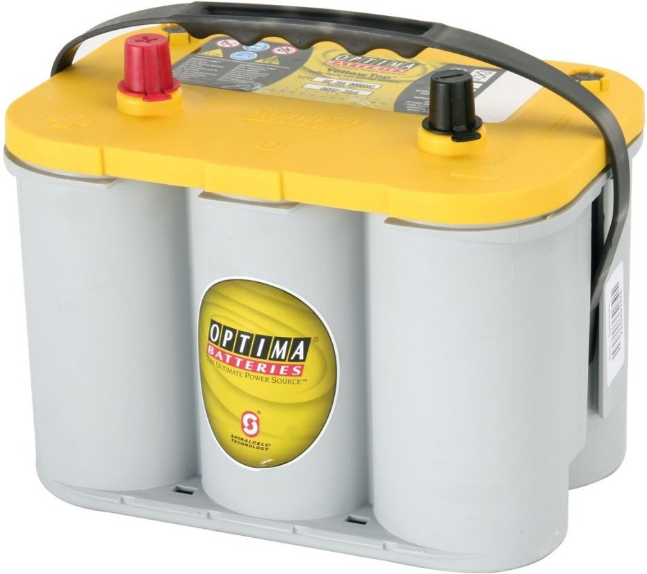 OPTIMA Batterie Yellow Top 2,7LS, mit 2 Anschlüssen