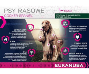 Eukanuba Breed Cocker Spaniel 7 5kg au meilleur prix sur idealo