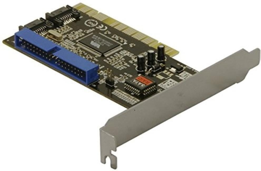 DeLock Carte contrôleur 2x SATA, 1x IDE (70146)