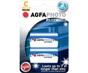 C AgfaPhoto LR14 Baby -Batterie Alkali-Mangan 1.5V 2St. 