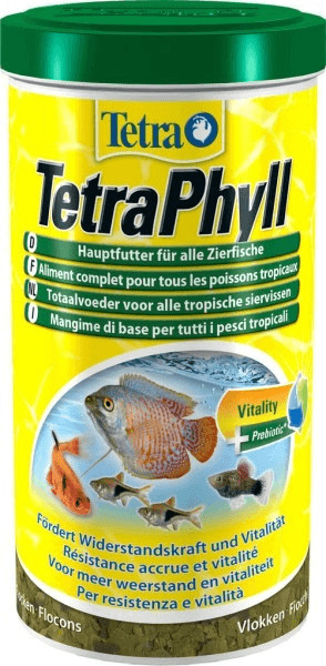 Tetra TetraPhyll composé d'ingrédients végétaux spécifiques (1 000 ml)