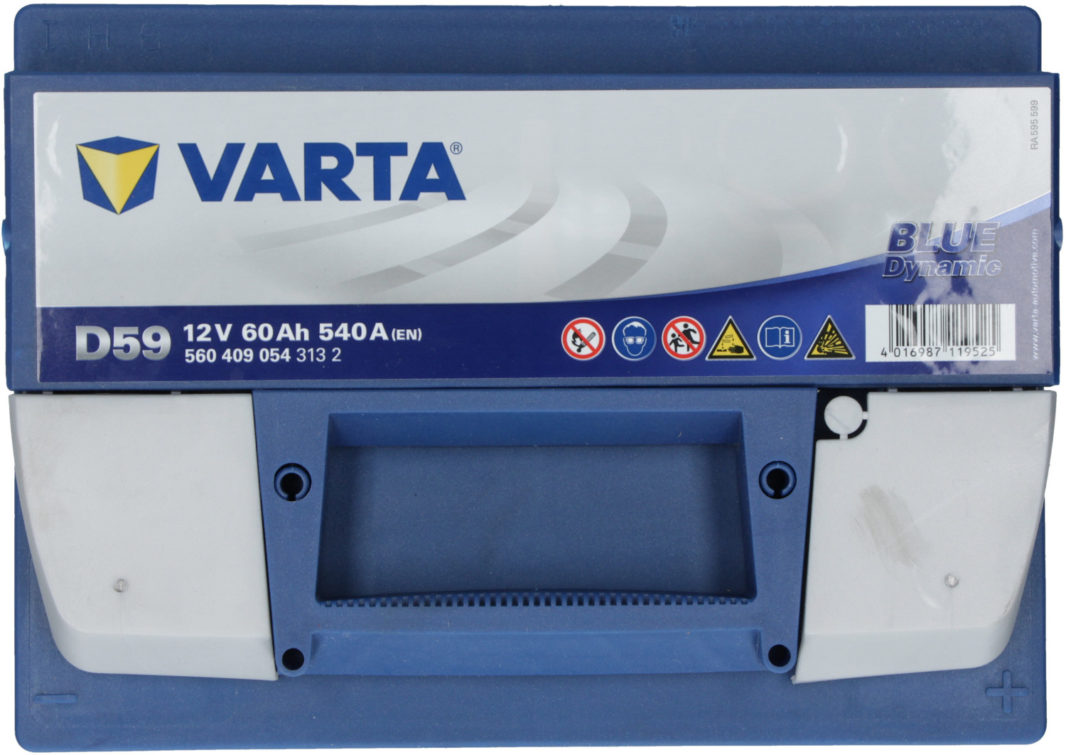 VARTA BLUE dynamic, D59 Batterie 12V, 540A, 60Ah Art. Nr