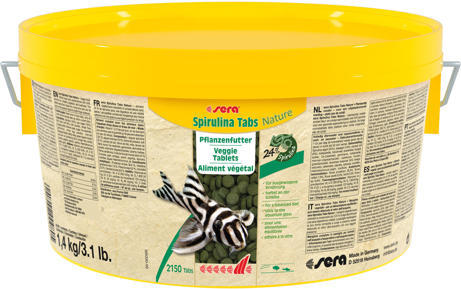 sera Spirulina Tabs (1,4 kg)