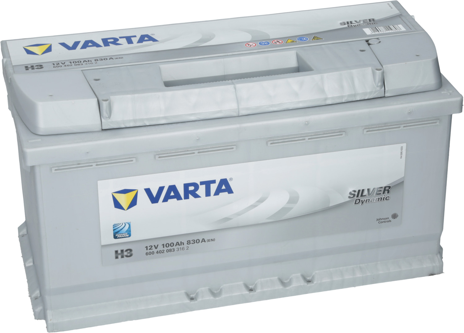 Аккумулятор Varta 100Ah/830A SILVER DYNAMIC SD600402083 - купить в