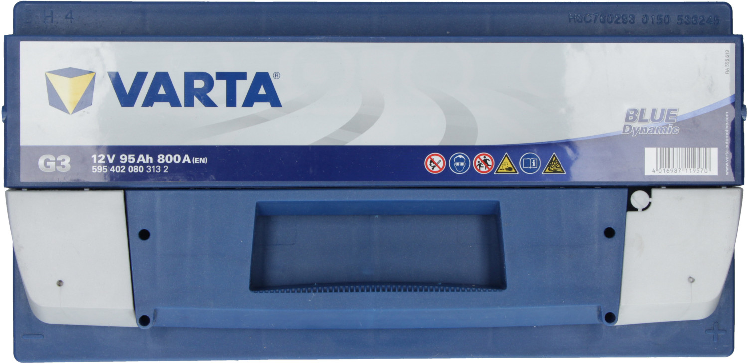 Varta 58395 Autobatterie Blue Dynamic, 95 Ah, 800 A, kompatible mit PKW,  lead acid : : Auto & Motorrad