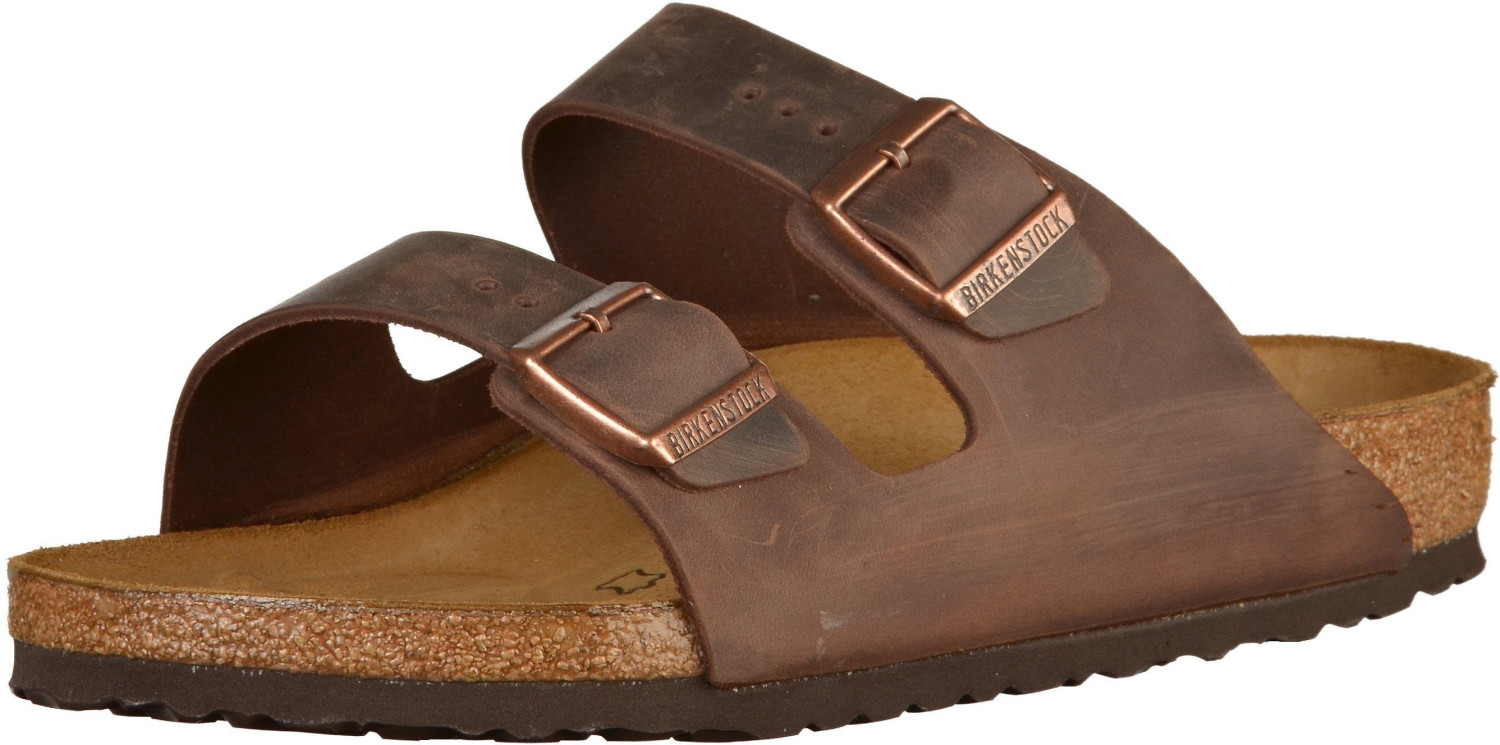 Birkenstock Arizona Glattleder Normal habana ab 92 90 Dezember 2024 Preise Preisvergleich bei idealo