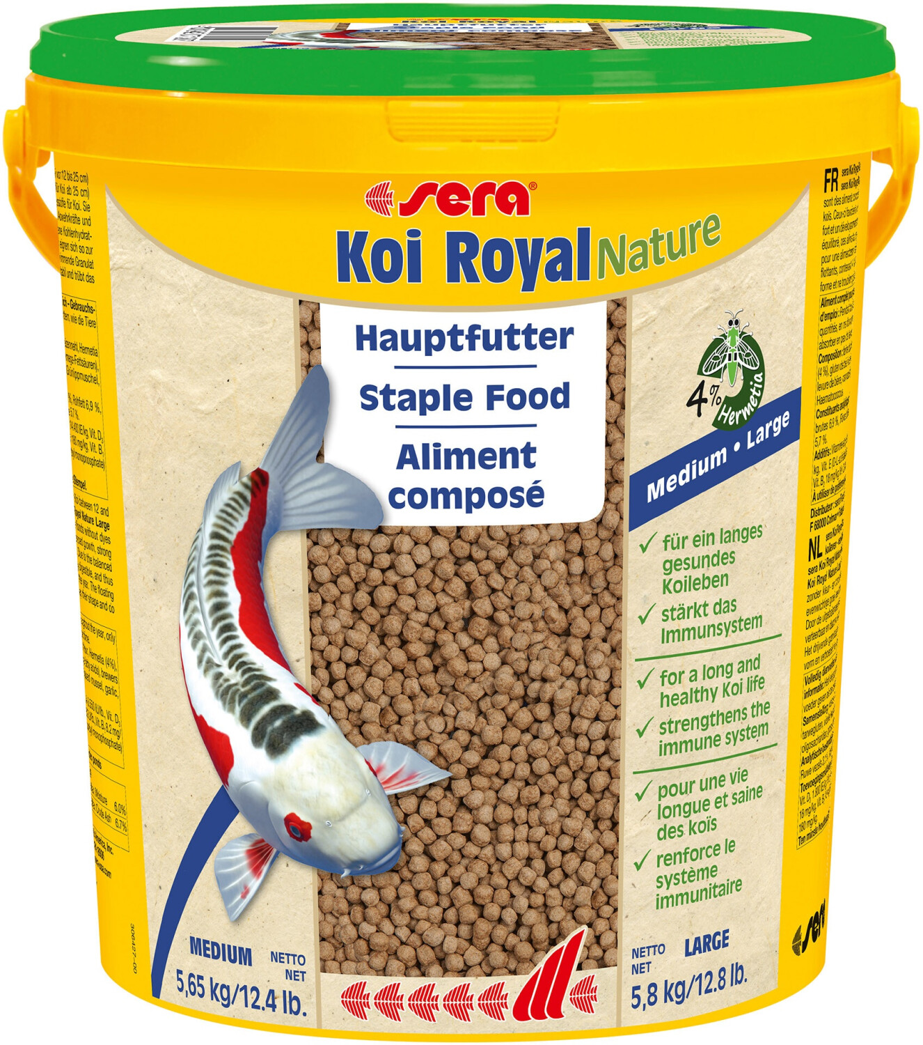sera Koi Royal Nature Large 21 l (5,8 kg)